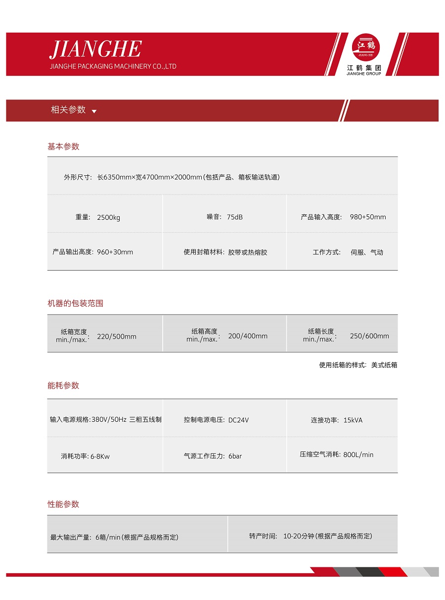 價格JH-CP05L全自動臥式裝箱機